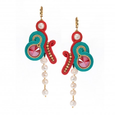 Earrings Soutache